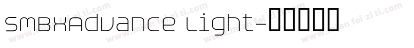 SMBxAdvance Light字体转换